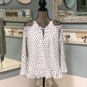 Parker Cold Shoulder Blouse